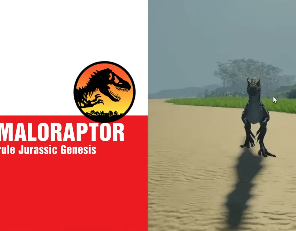 6 GET MALORAPTOR in JURASSIC GENESIS