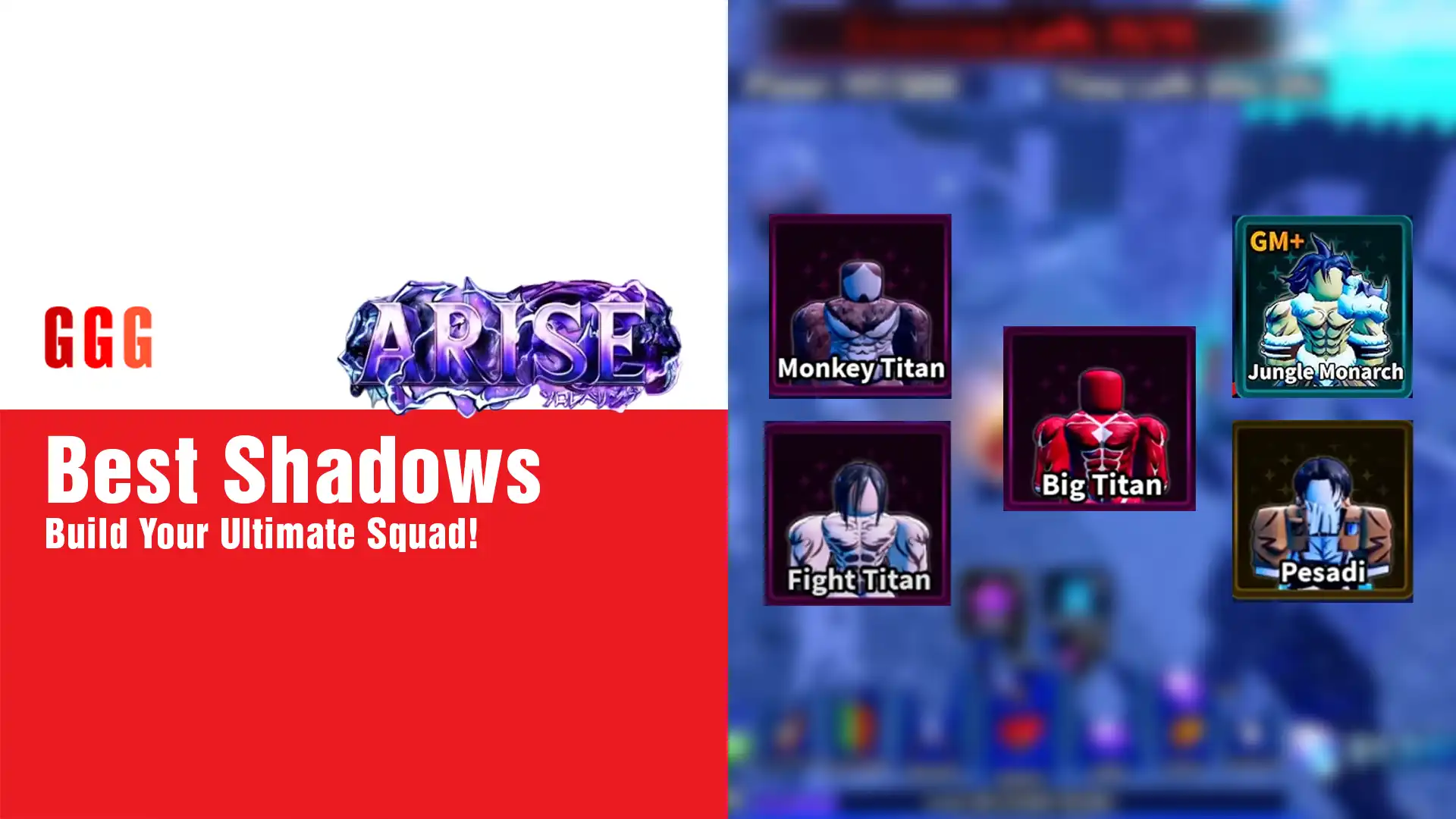 8 Best Shadows in Arise Crossover