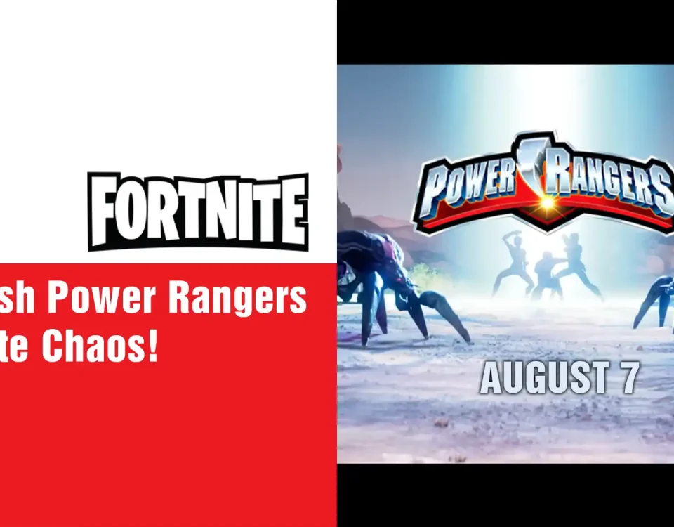 9 Power Rangers Fortnite