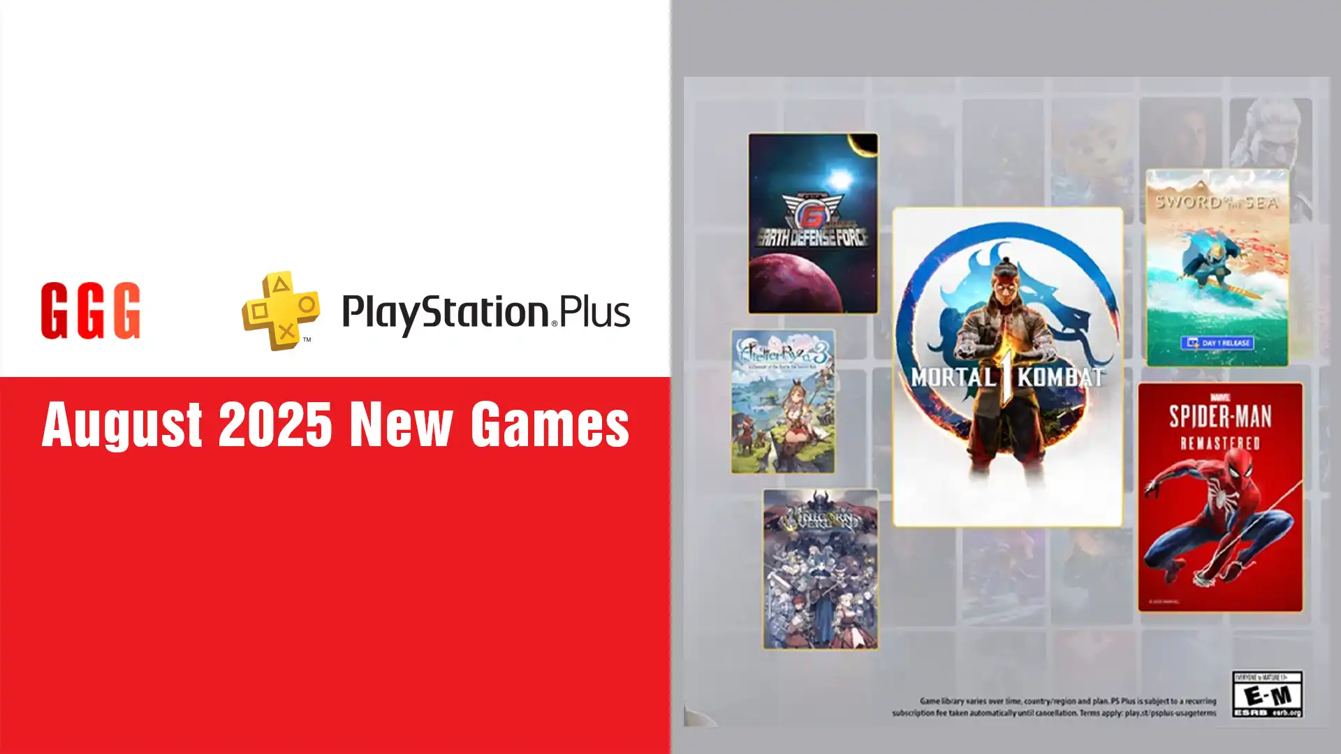 9 PlayStation Plus August 2025 Games