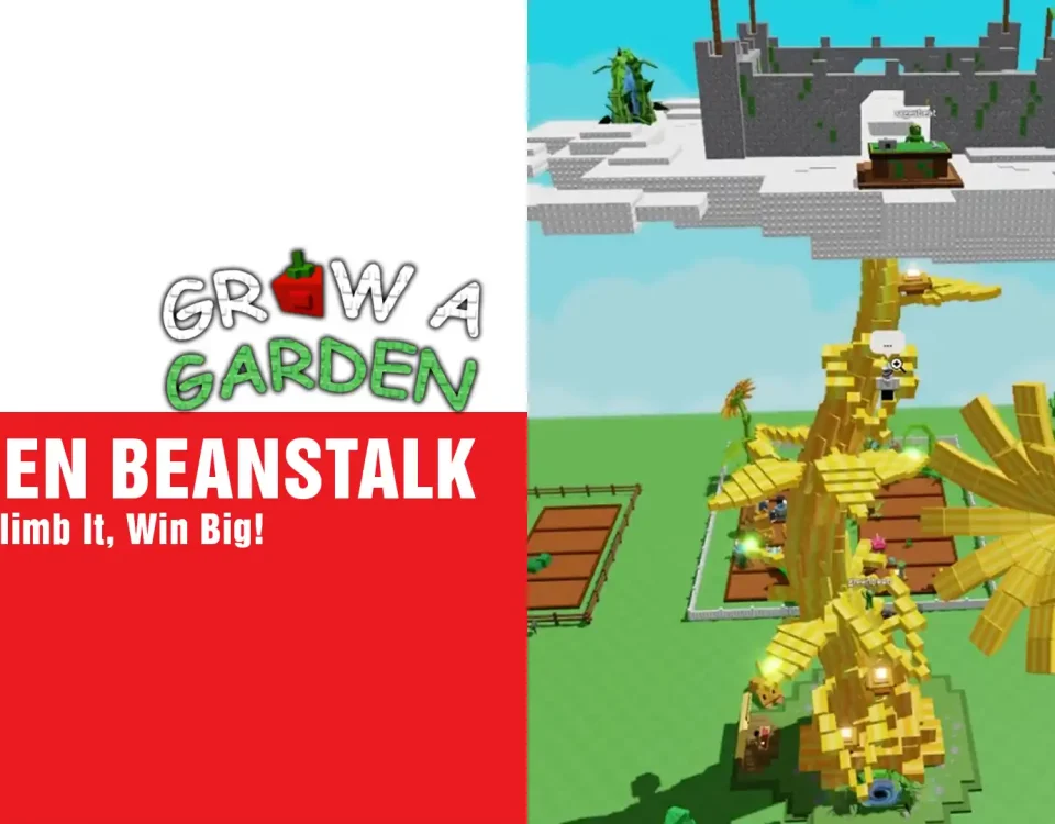 GOLDEN BEANSTALK in Grow a Garden