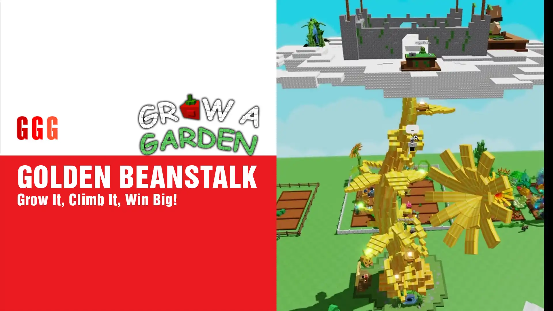 GOLDEN BEANSTALK in Grow a Garden