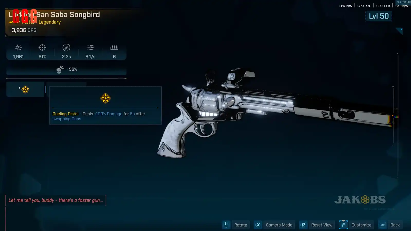 Songbird is the Ultimate ONE SHOT Weapon