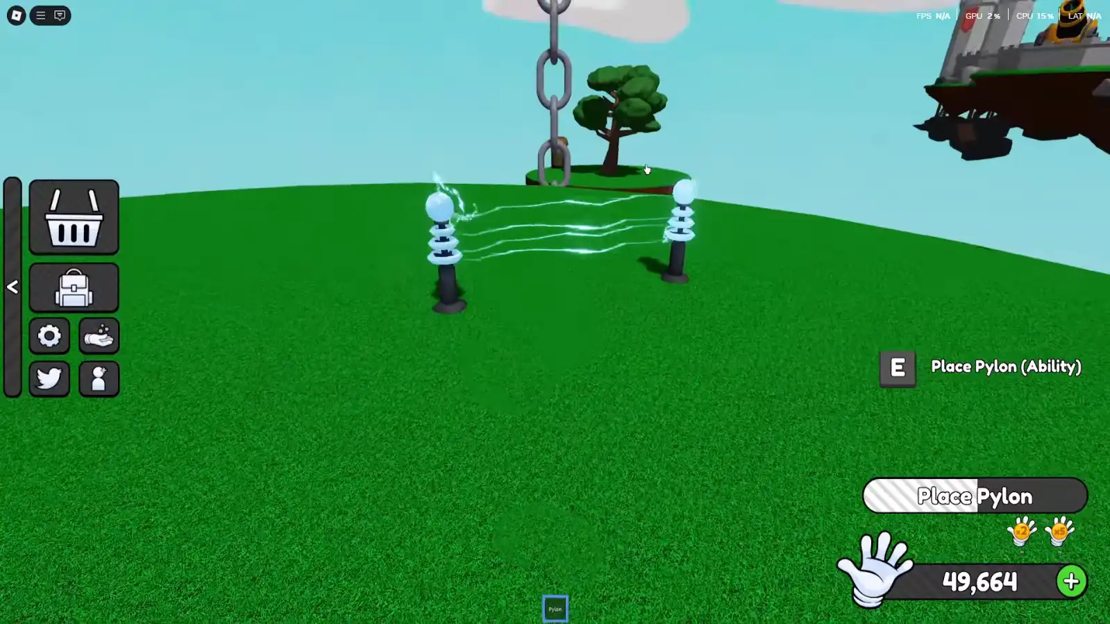 1 PYLON GLOVE In SLAP BATTLES
