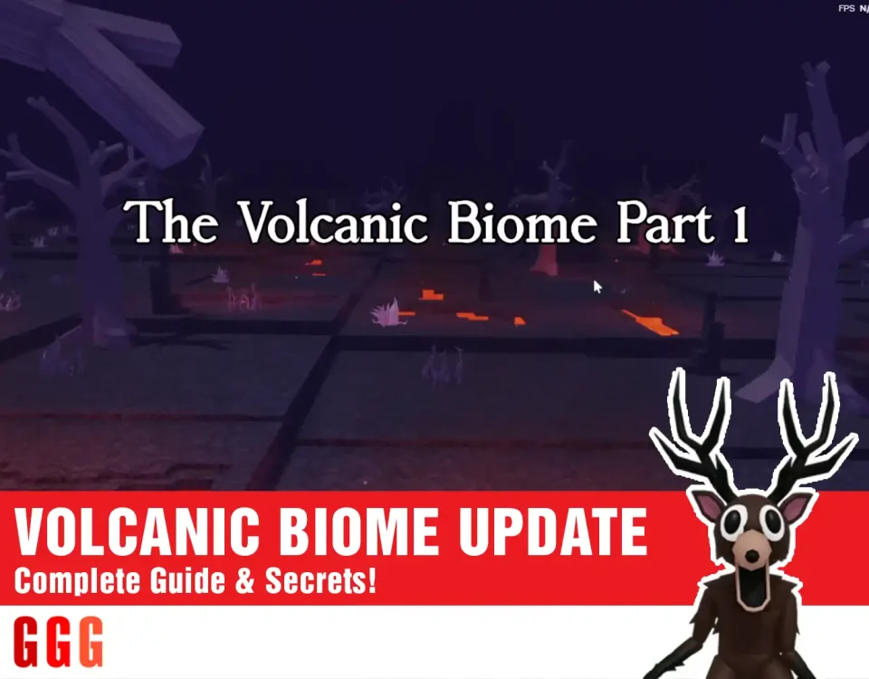 1 VOLCANIC BIOME UPDATE in 99 Nights In The Forest