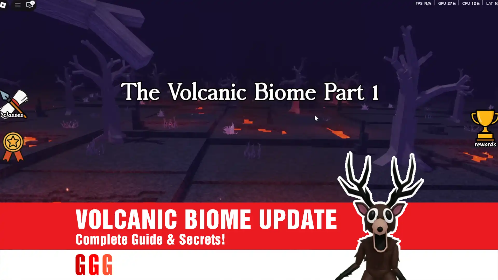 1 VOLCANIC BIOME UPDATE in 99 Nights In The Forest