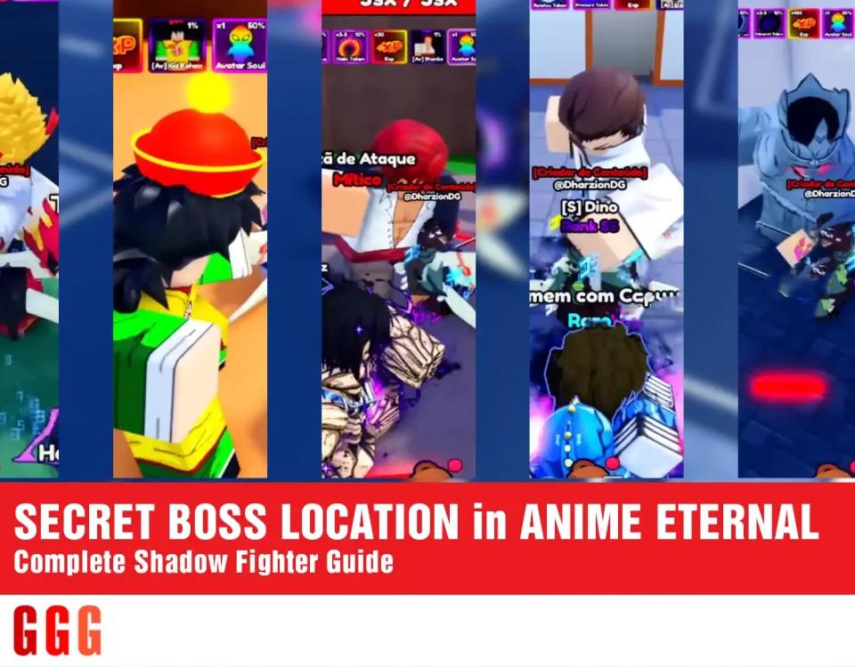 10 SECRET BOSS LOCATION in ANIME ETERNAL