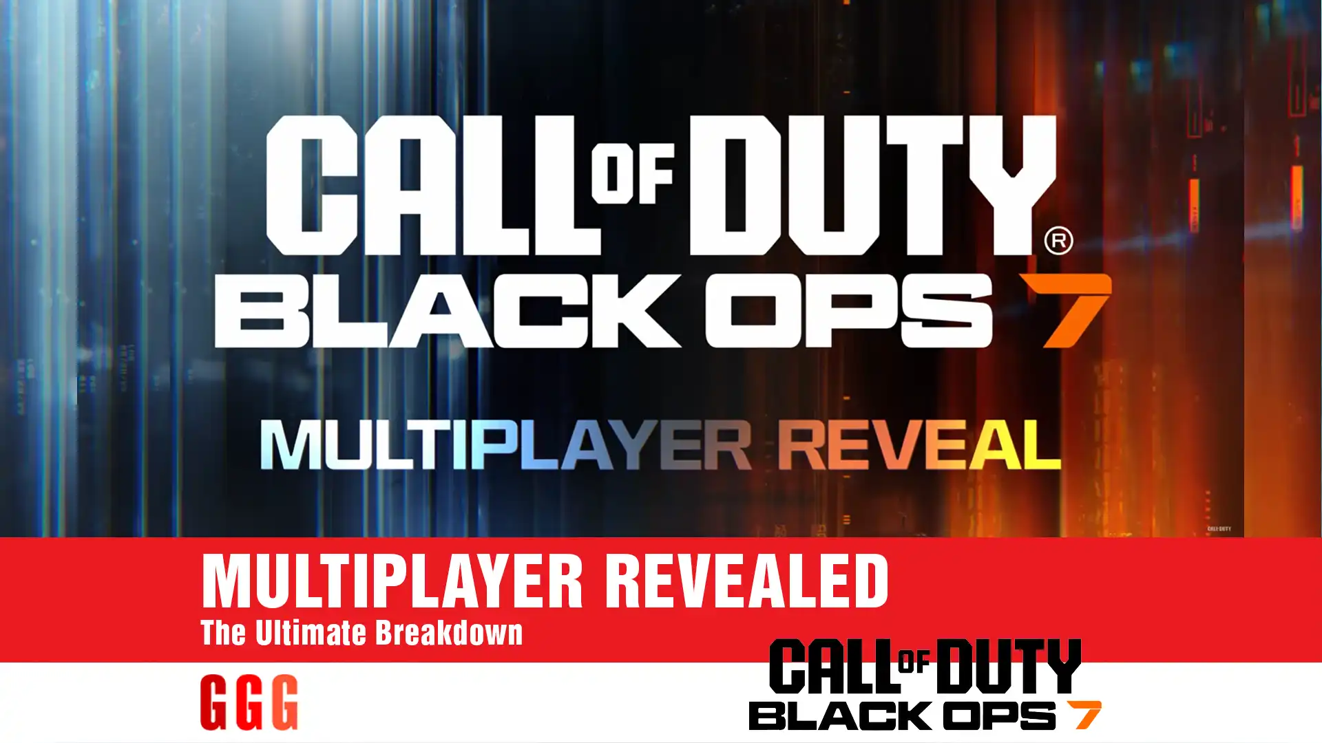 13 BLACK OPS 7 MULTIPLAYER REVEALED