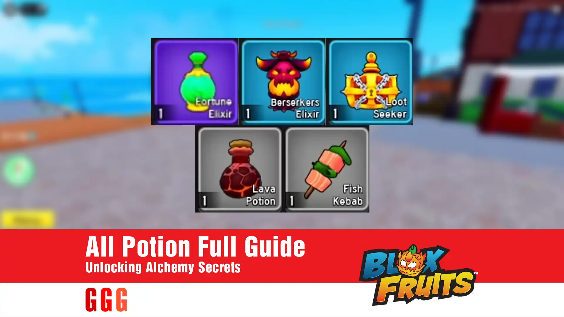 16 Blox Fruit Potion Recipes guide
