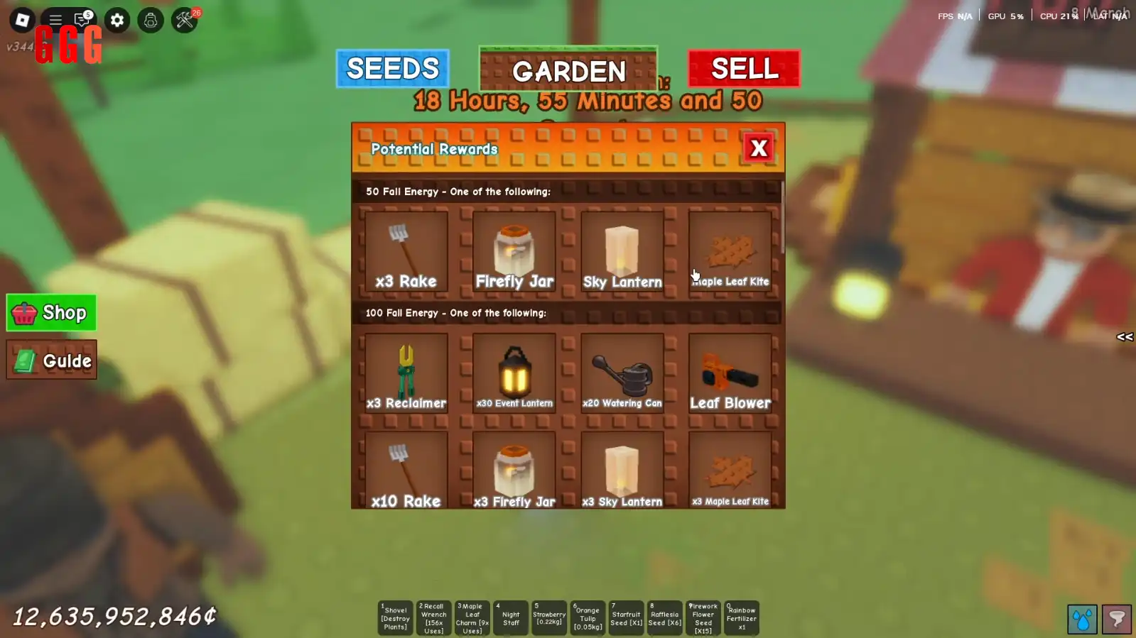 Grow A Garden FALL MARKET 2 UPDATE full guide