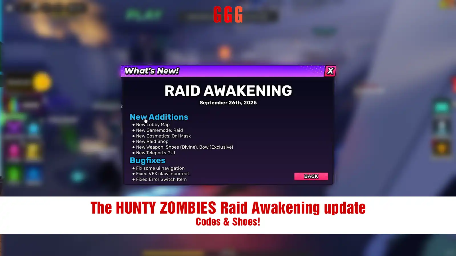 2 HUNTY ZOMBIES Raid Awakening Update