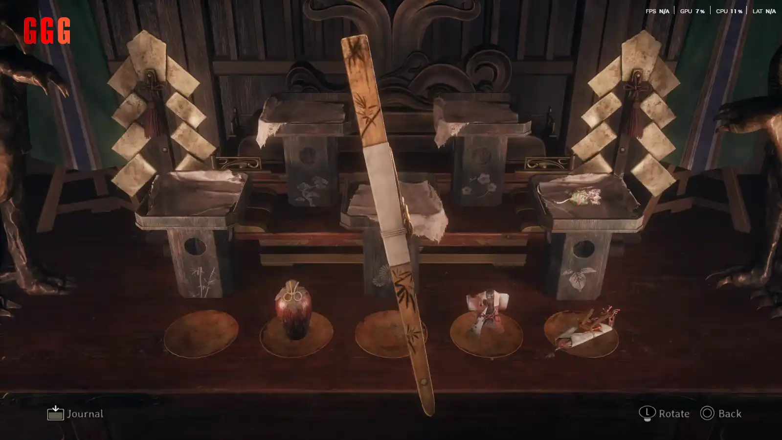 Shrine Altar Puzzle in Silent Hill f 
