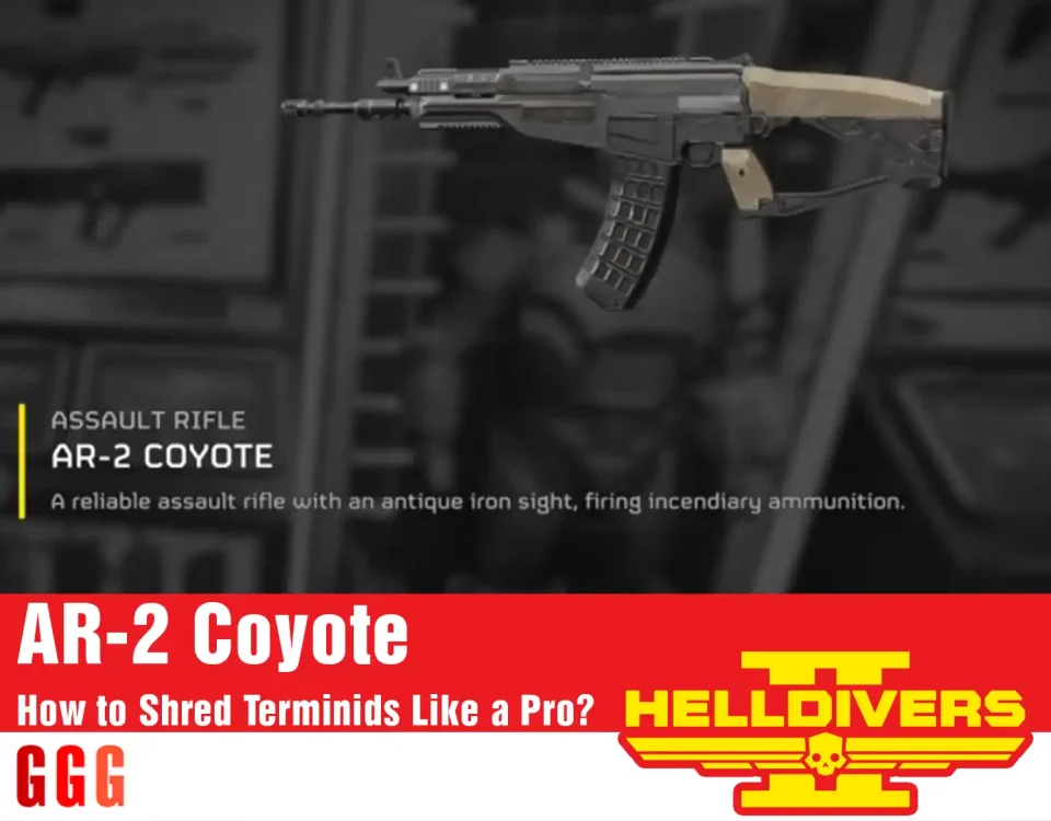 3 ar-2 coyote in Helldivers 2