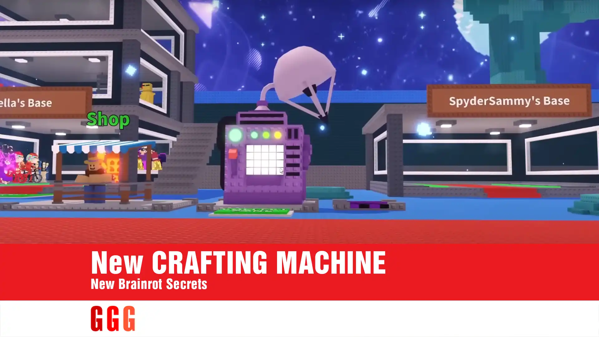 3 CRAFTING MACHINE in STEAL A BRAINROT