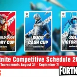 3 Fortnite Competitive Schedule 2025