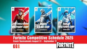 3 Fortnite Competitive Schedule 2025