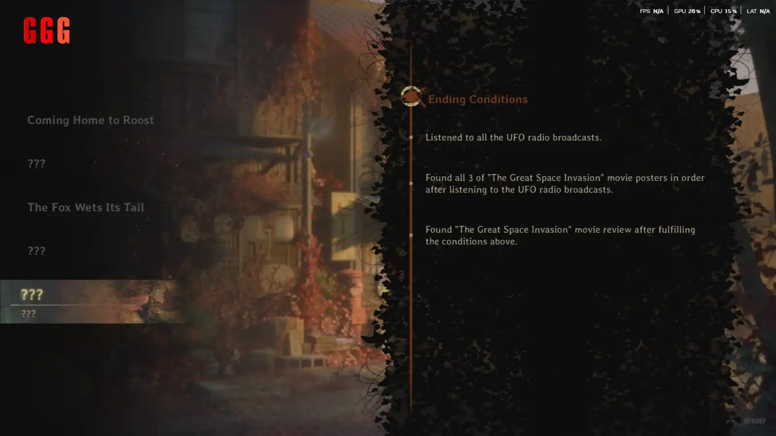 4 Get Sacred Sword in Silent Hill f