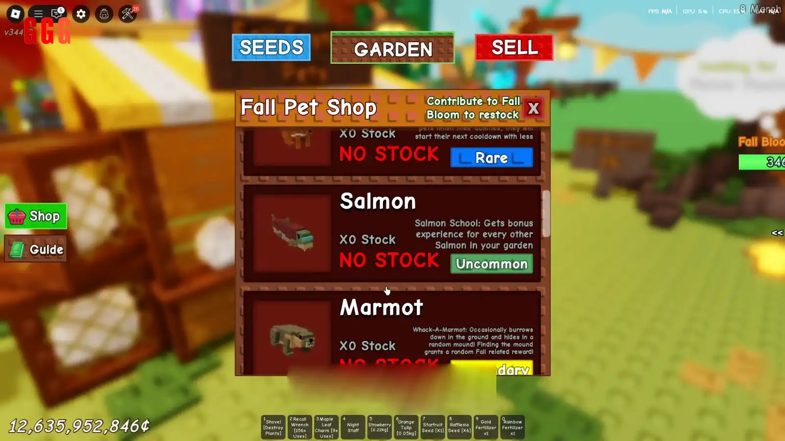 Grow A Garden FALL MARKET 2 UPDATE full guide