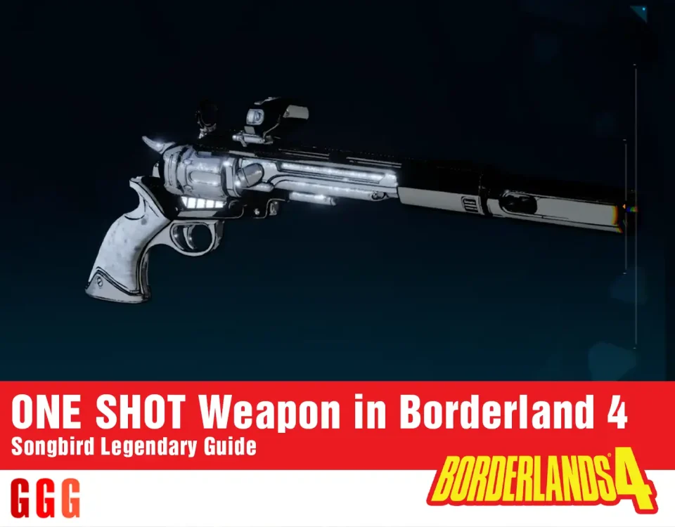 4 ONE SHOT weapon in borderland 4