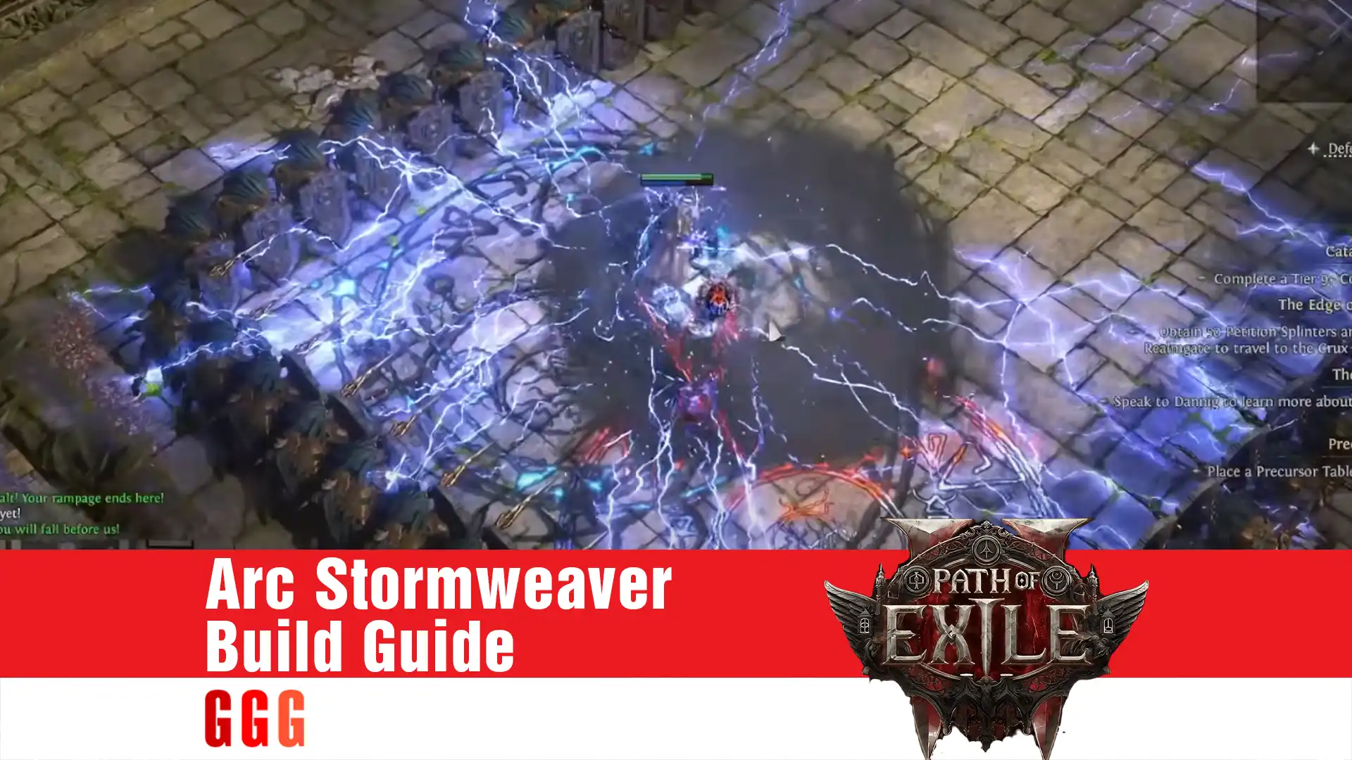 4 Path of Exile 2 Arc Stormweaver Build Guide