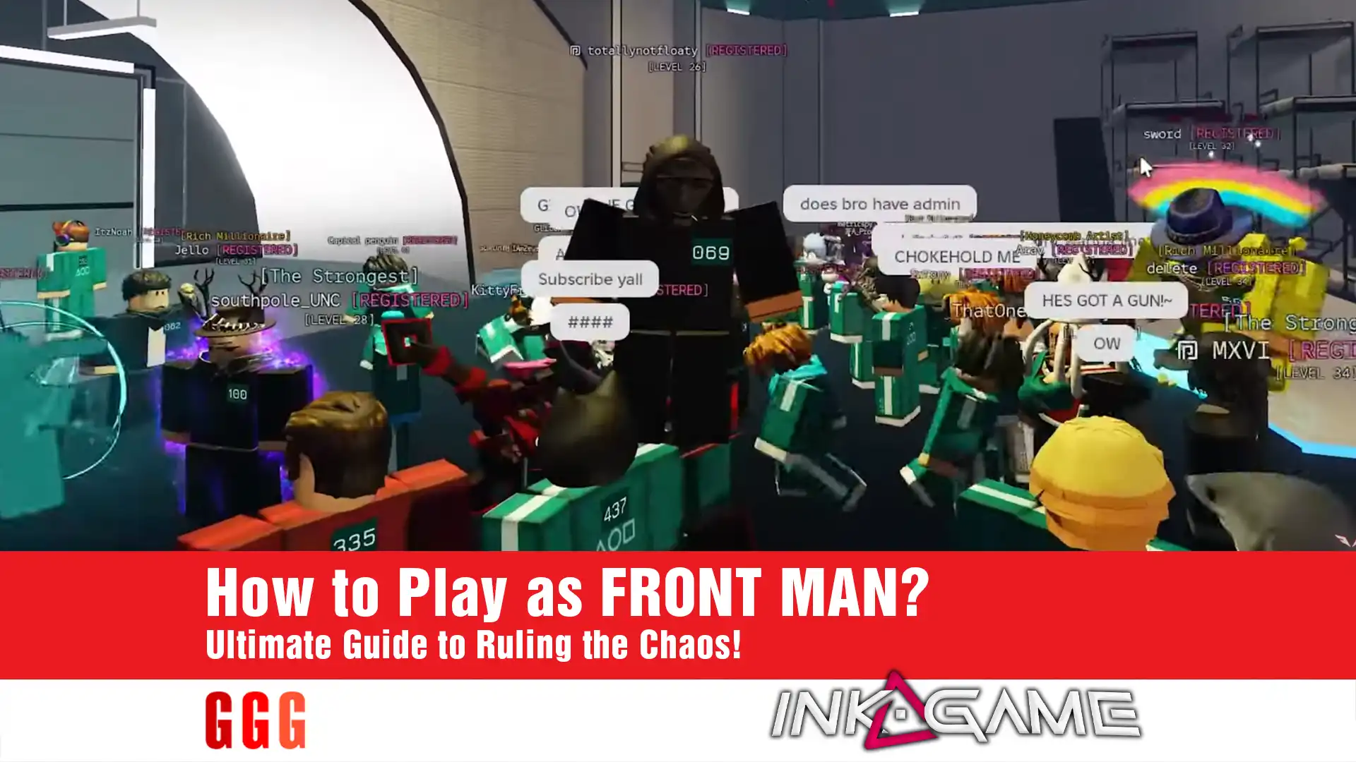 4 Play as FRONT MAN in INK GAME
