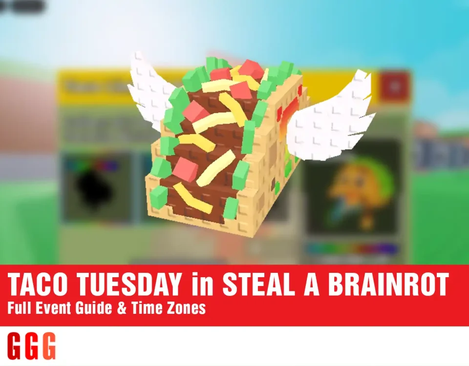 4 TACO TUESDAY in STEAL A BRAINROT