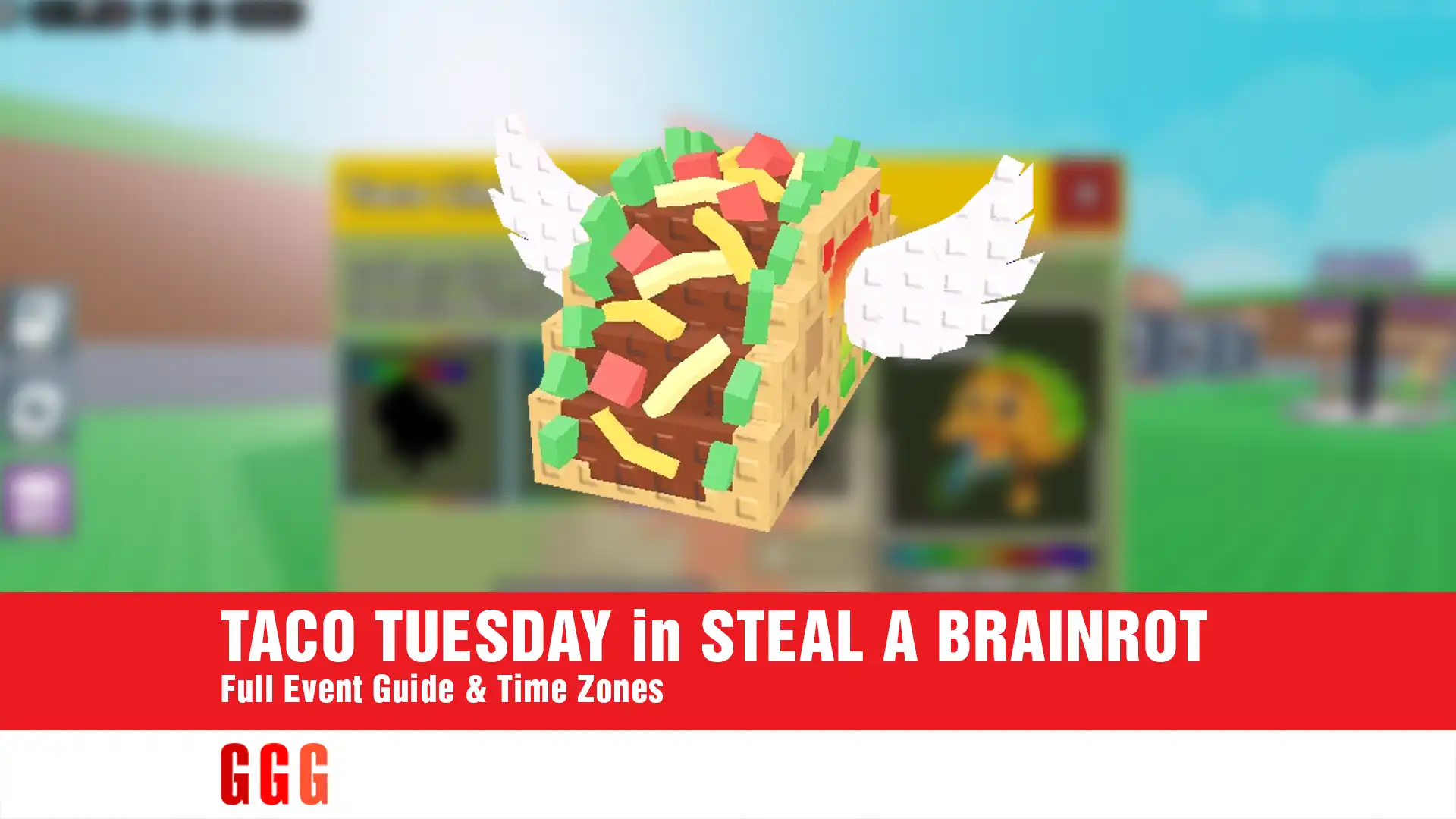 4 TACO TUESDAY in STEAL A BRAINROT