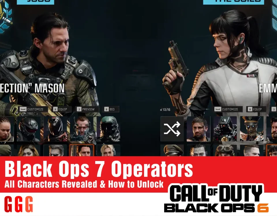 4 The Black Ops 7 Operators