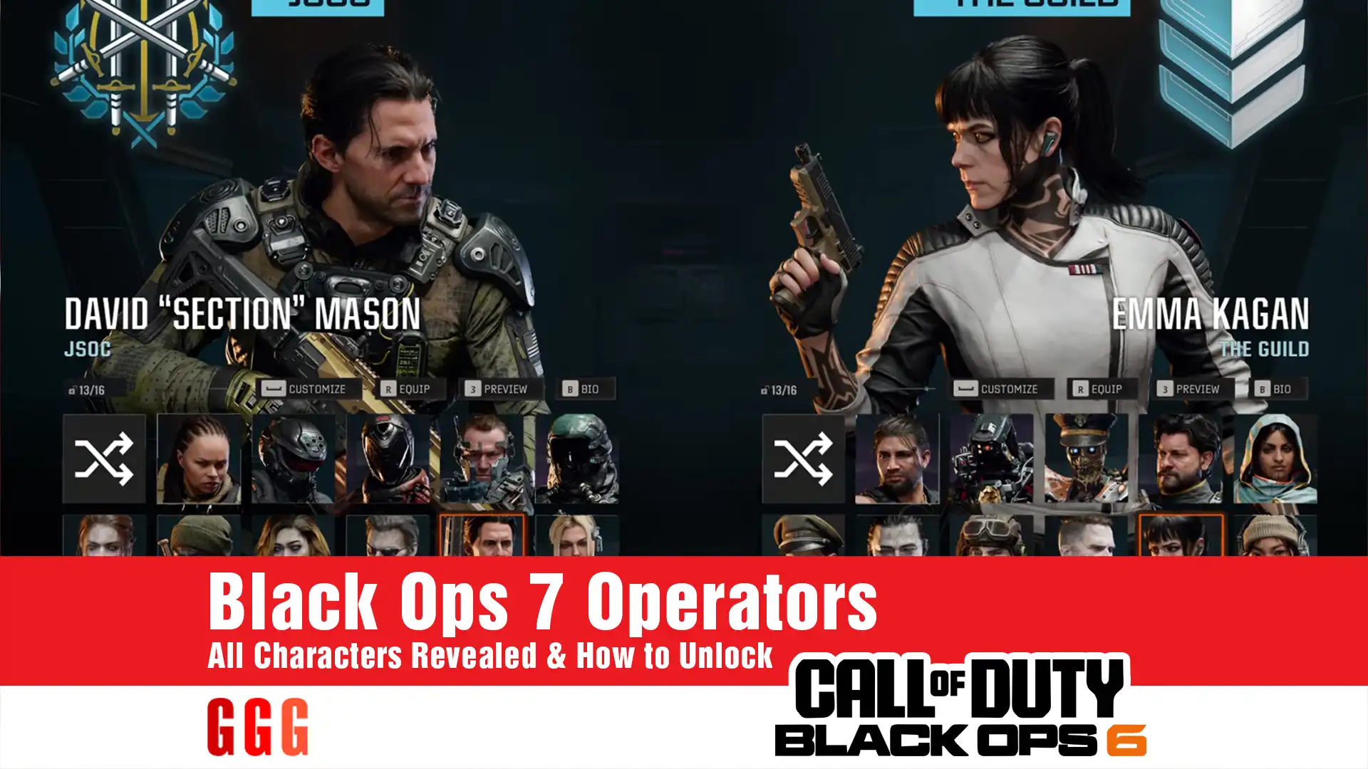 4 The Black Ops 7 Operators