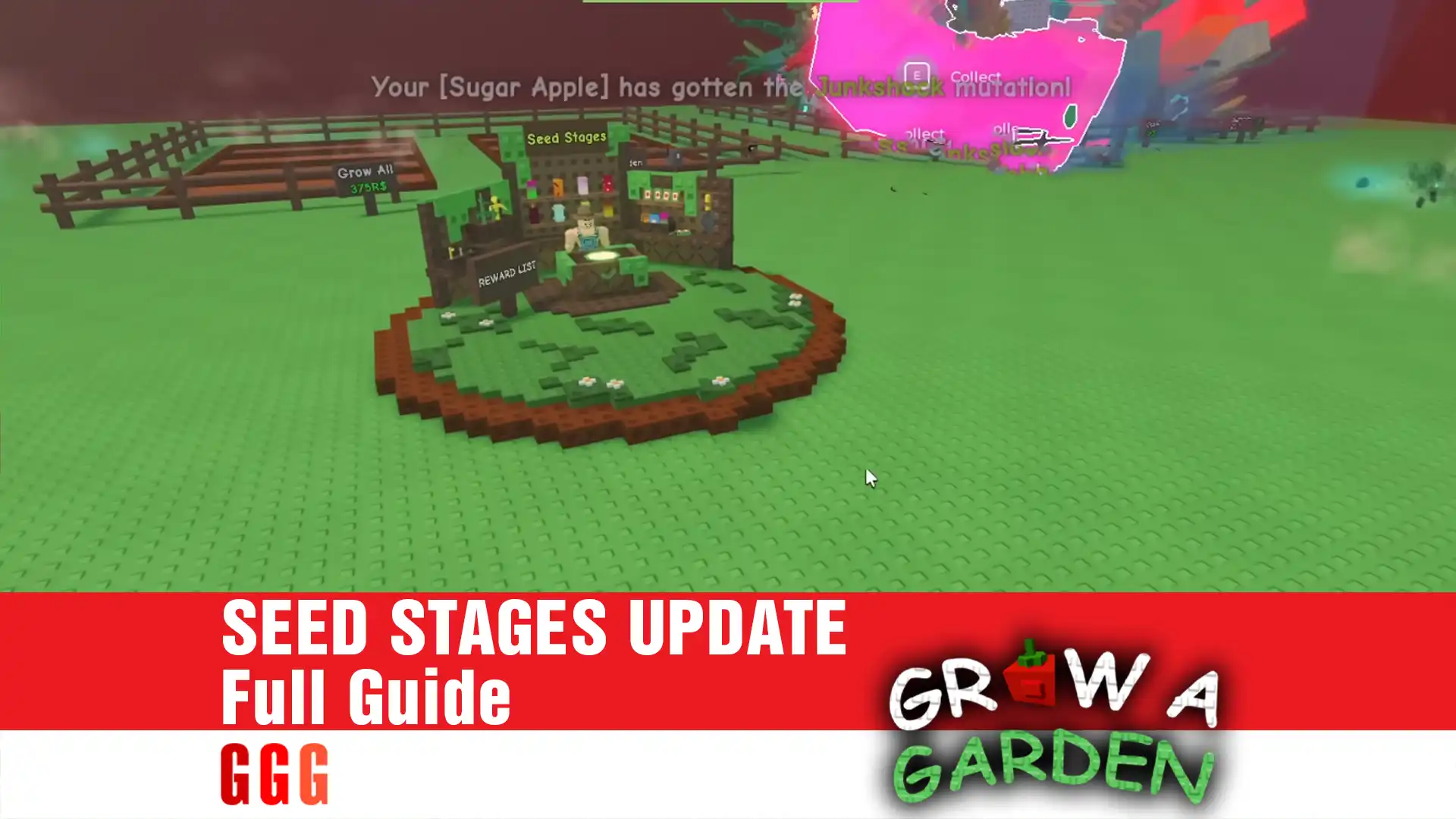 5 GROW A GARDEN SEED STAGES UPDATE Full Guide
