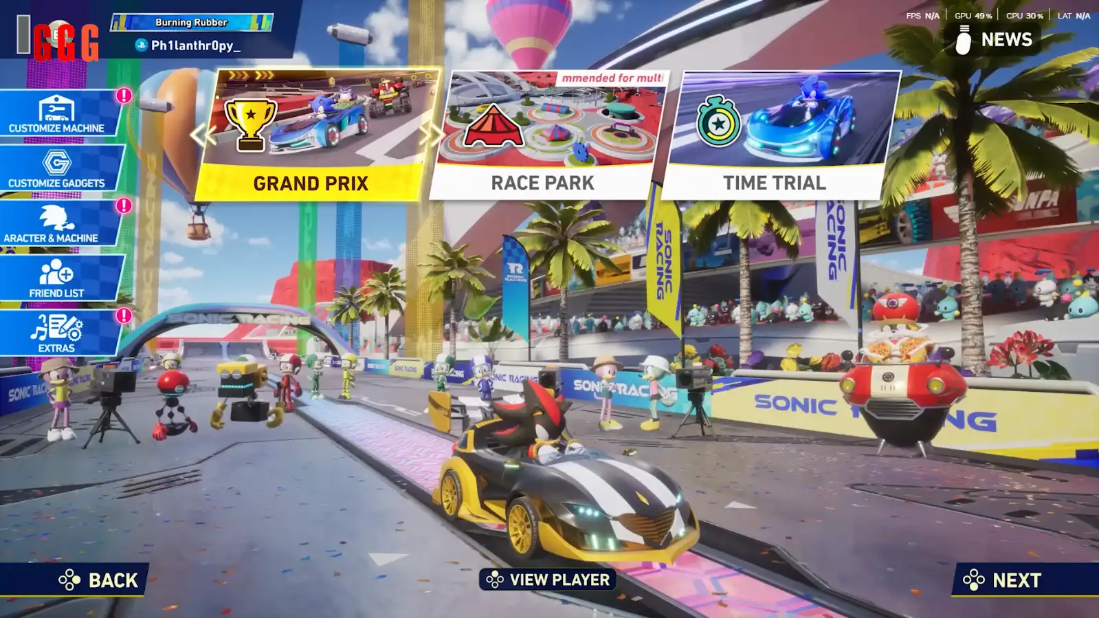 1 Sonic Racing Crossworlds game mode