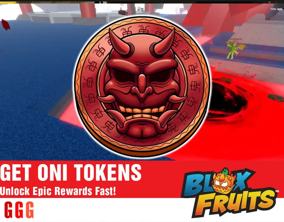 6 GET ONI TOKENS in Blox Fruits