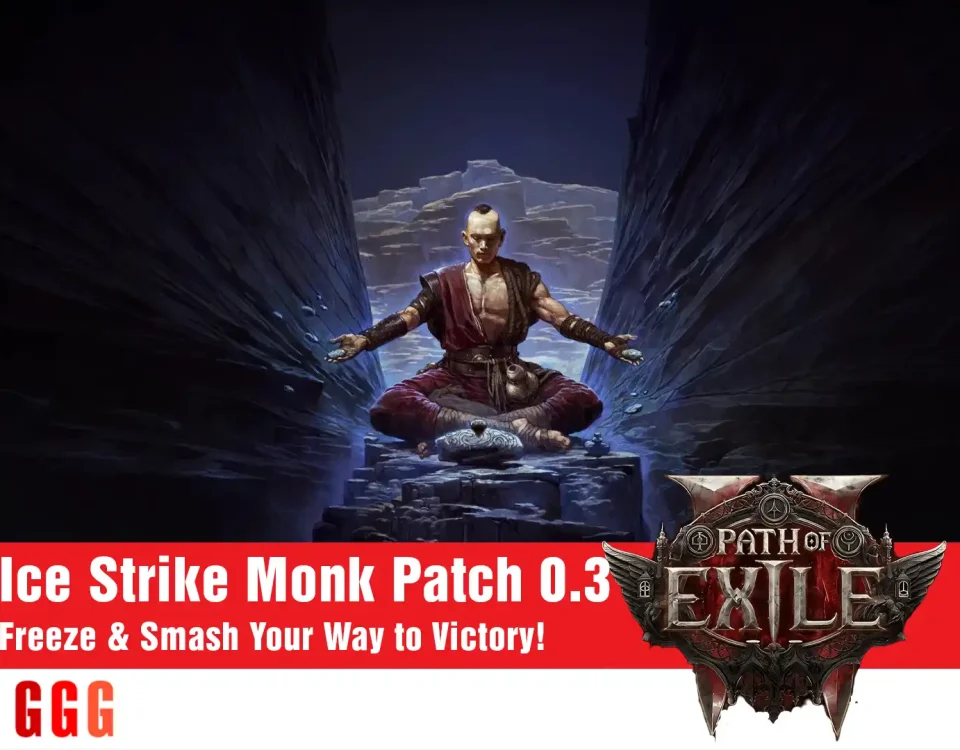 6 Ice Strike Monk PoE2 Patch 0.3 build