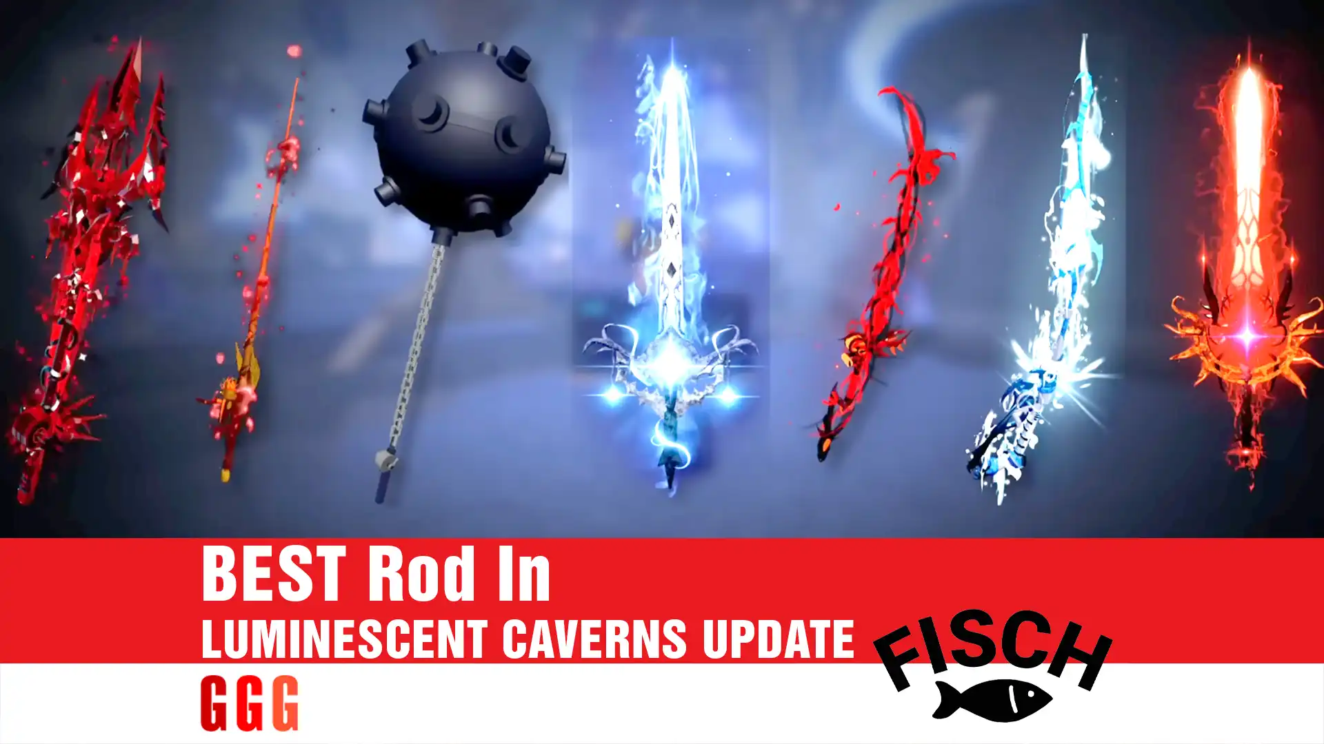 6 The BEST ROD In LUMINESCENT CAVERNS UPDATE in fisch