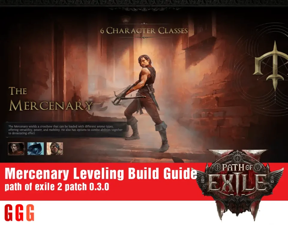 7 PoE 2 (0.3) Mercenary Leveling Build Guide