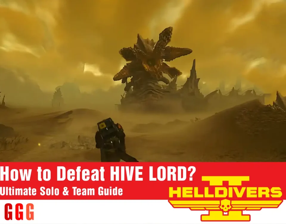 8 Defeat HIVE LORD in Helldivers 2