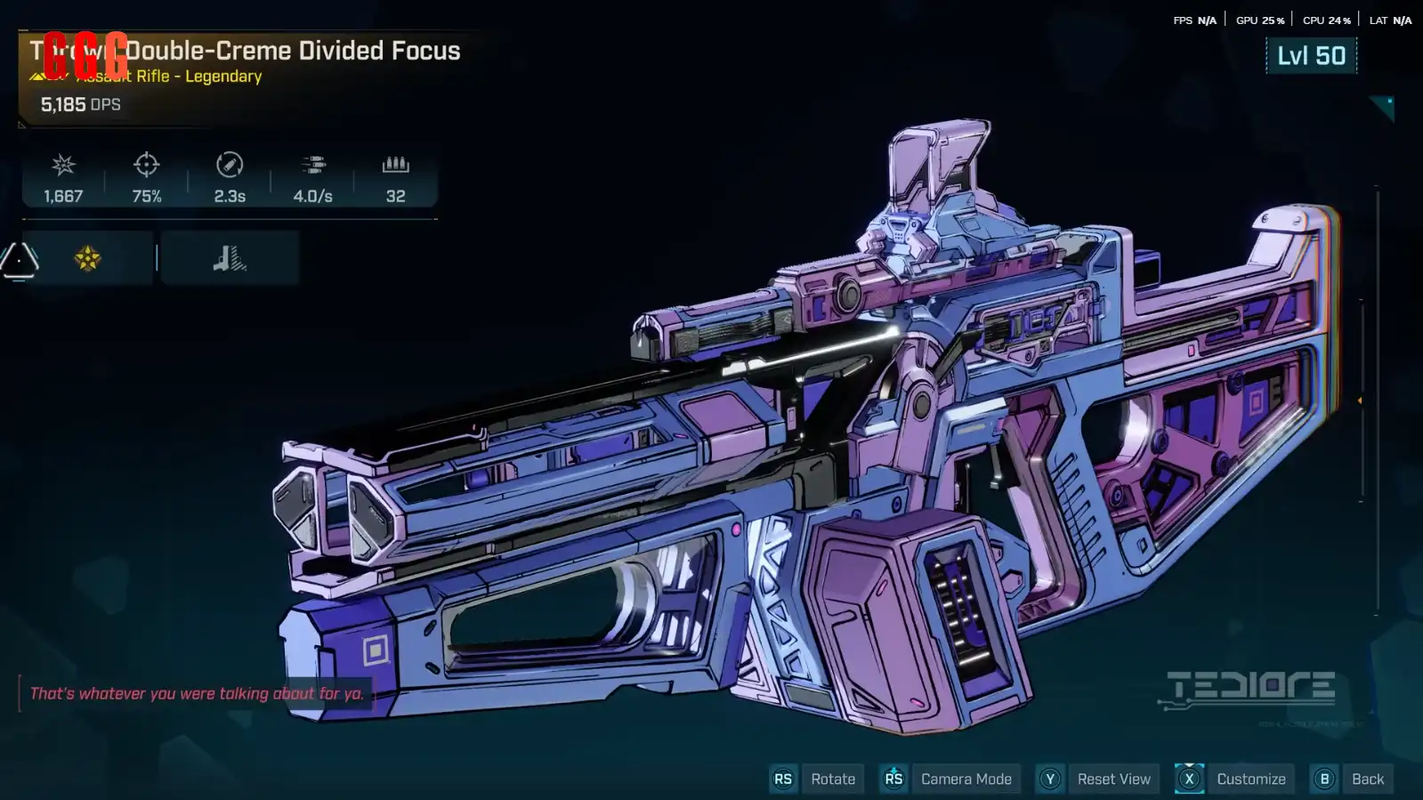 The Divided Focus (Assault Rifle)
