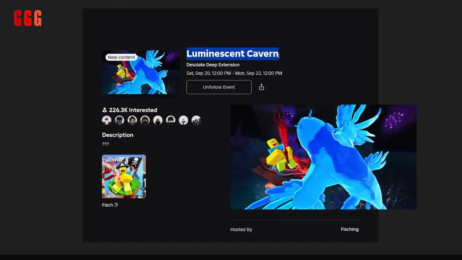 LUMINESCENT CAVERNS Update In Fisch