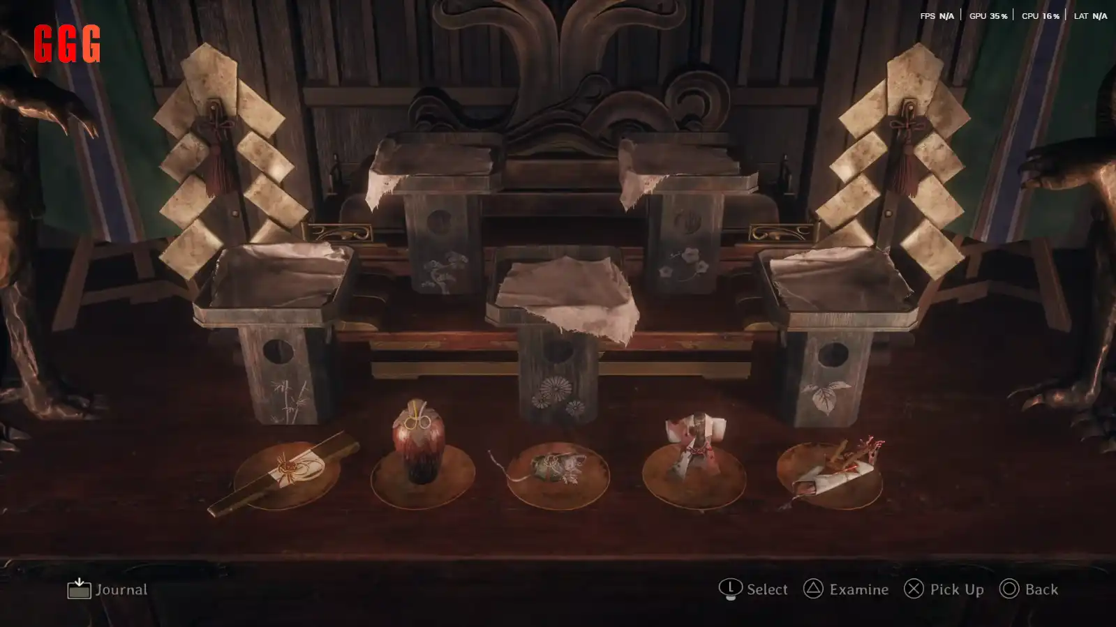 Silent Hill f Shrine Altar Puzzle