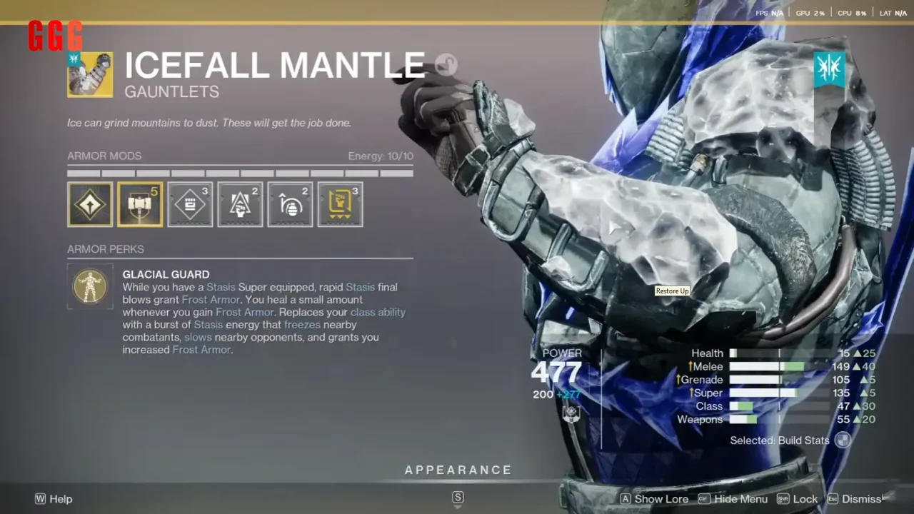 1 best Titan Build in Destiny 2