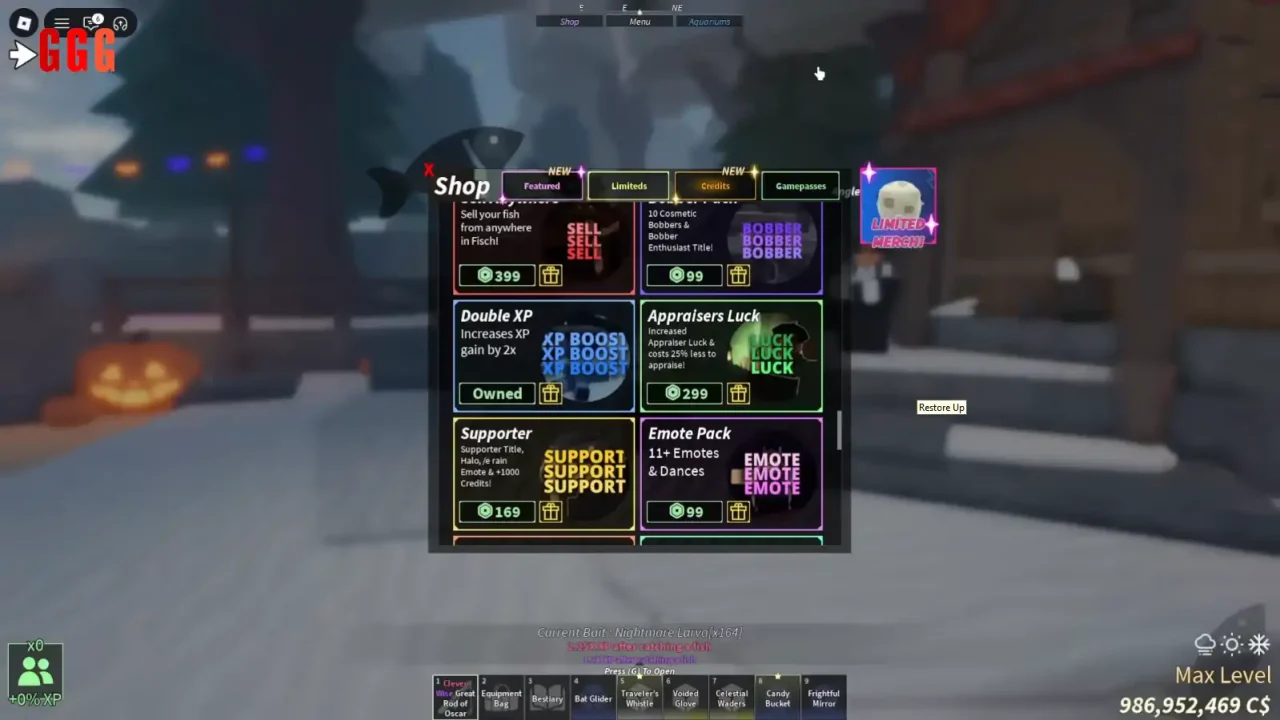 1 FARM XP FAST In FISCH