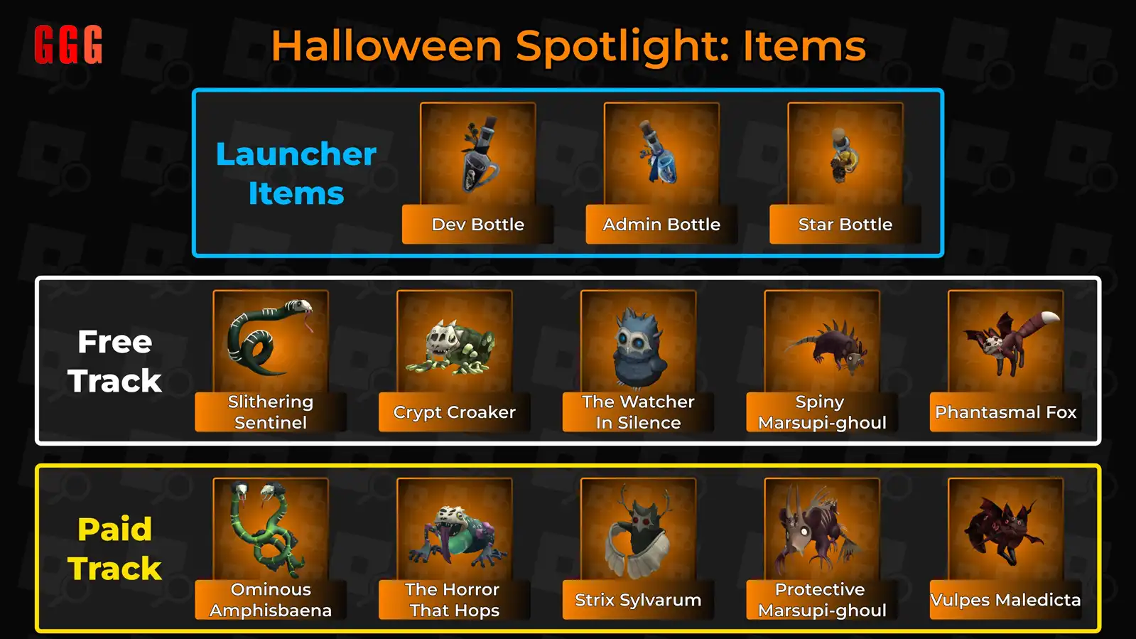 1 get all FREE ITEMS in Roblox Halloween Spotlight