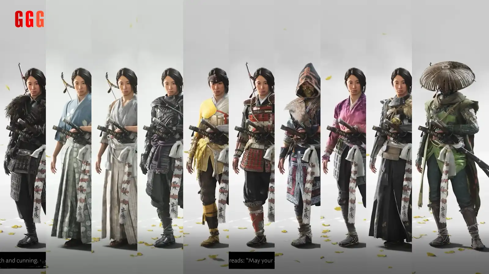 1 Get Every Armor Set in Ghost of Yotei