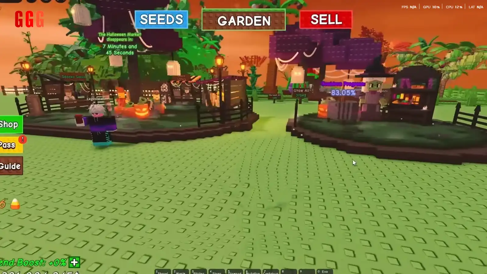 1 Grow A Garden HALLOWEEN UPDATE