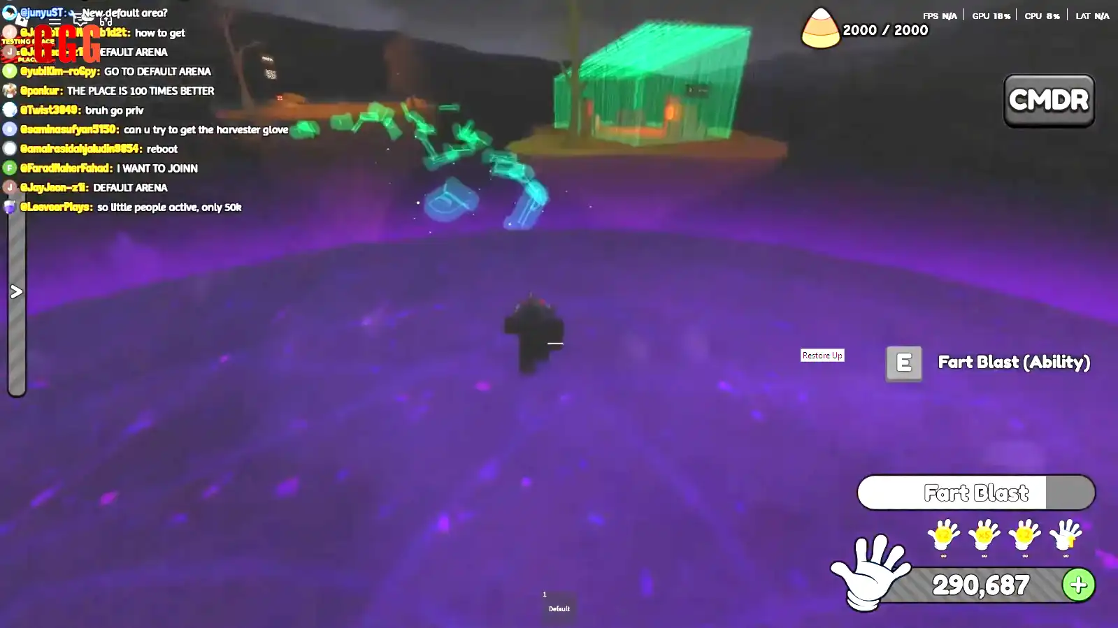 1 HARVESTER Glove in Slap Battles