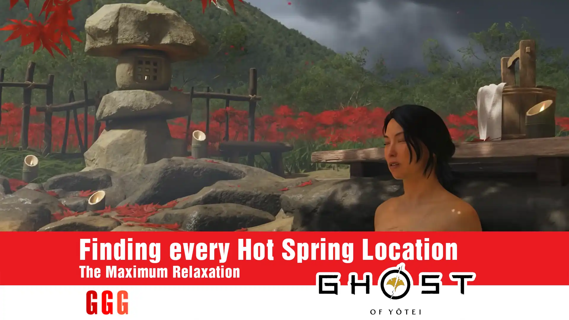 14 every Hot Spring Location in Ghost of Yotei