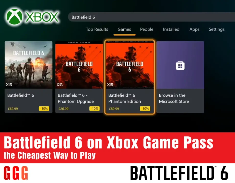 2 Battlefield 6 on Xbox Game Pass Ultimate