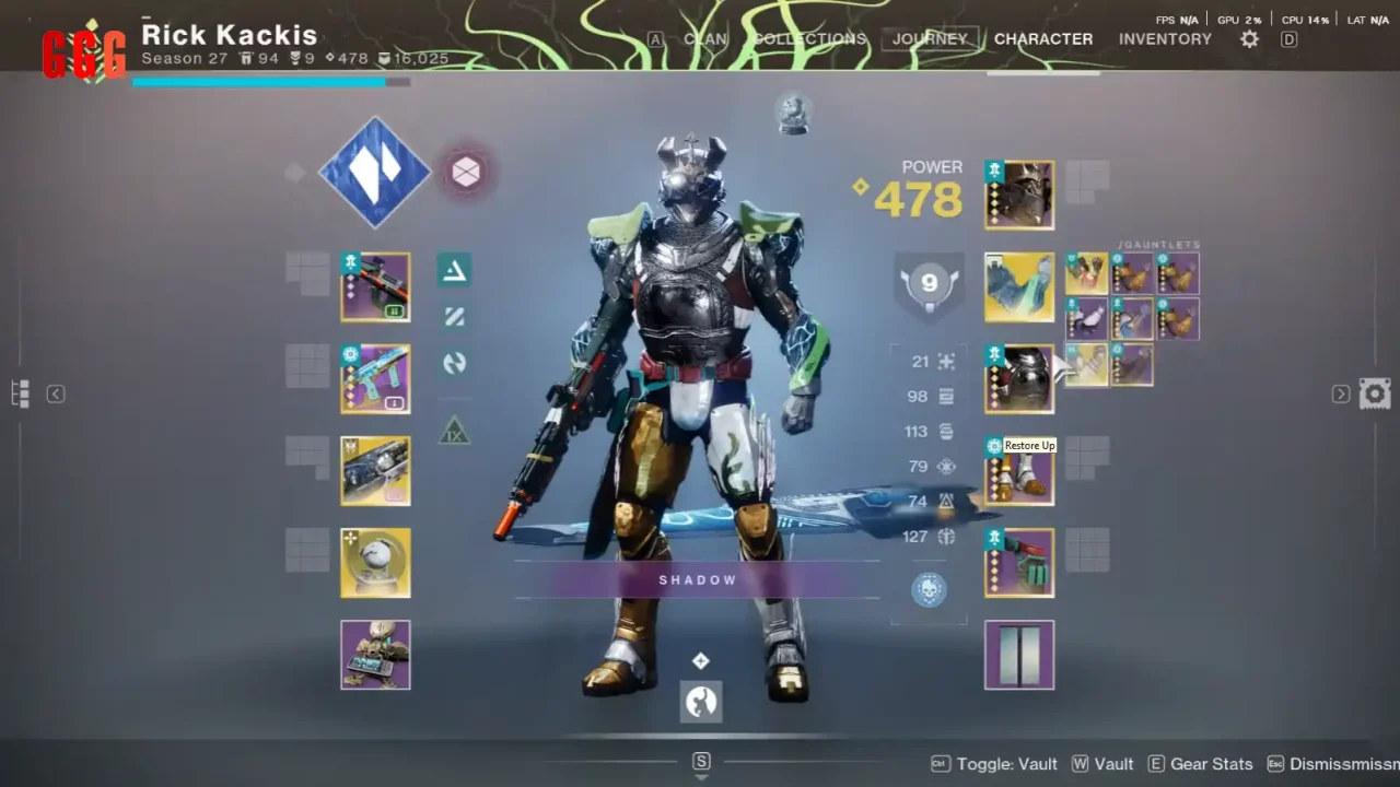 2 best Titan Build in Destiny 2