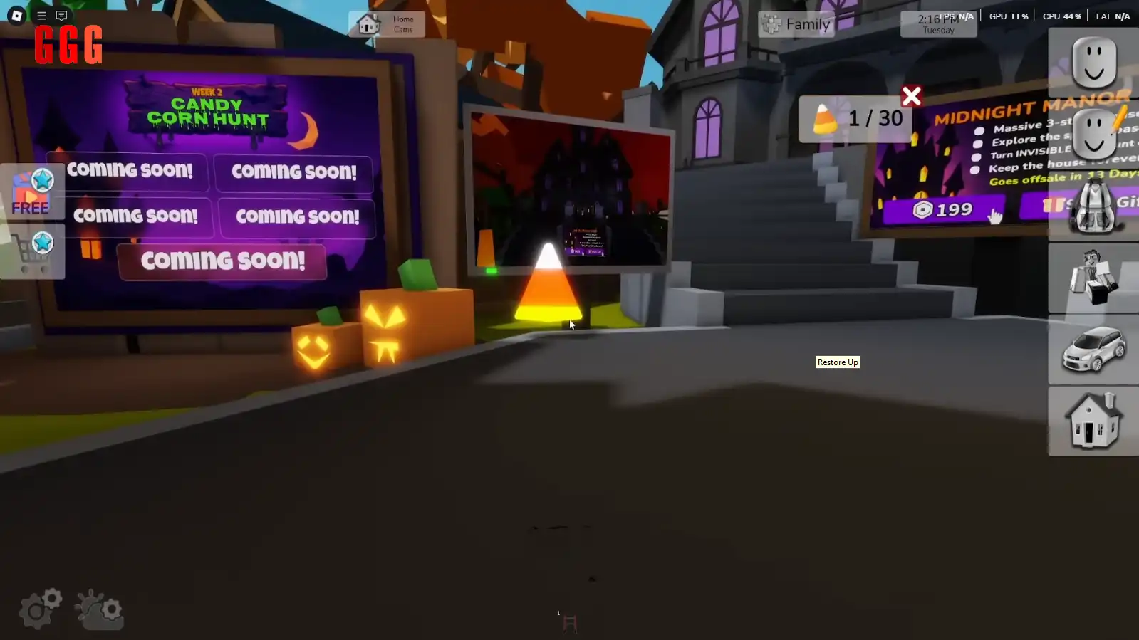 2 CANDY CORN LOCATIONS in Brookhaven