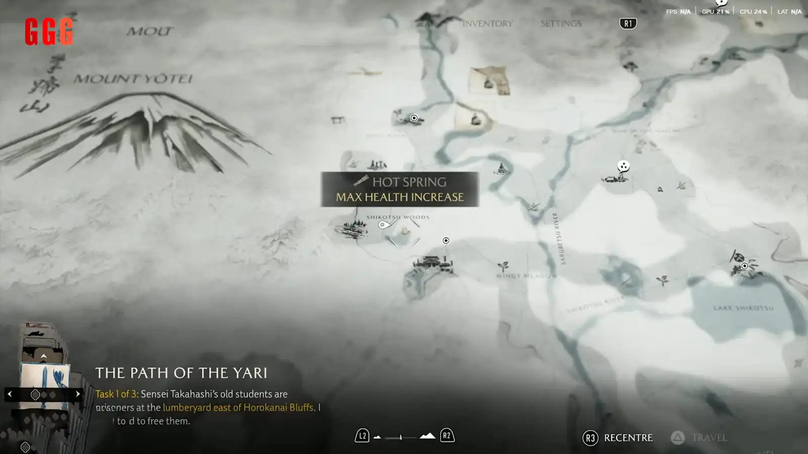 2 every Hot Spring Location in Ghost of Yotei